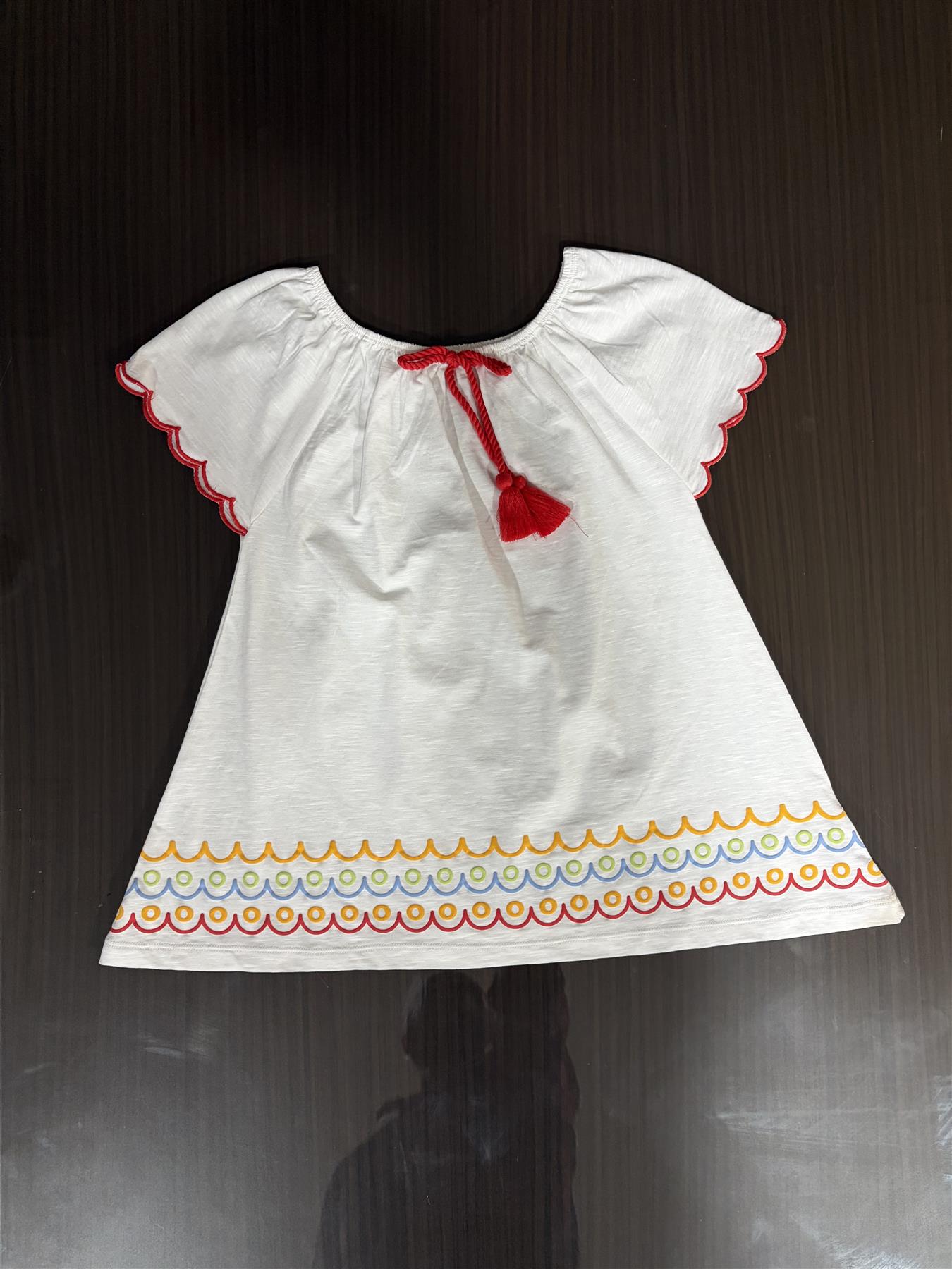 OZY Knits girlswear sample representing purposeful product execution